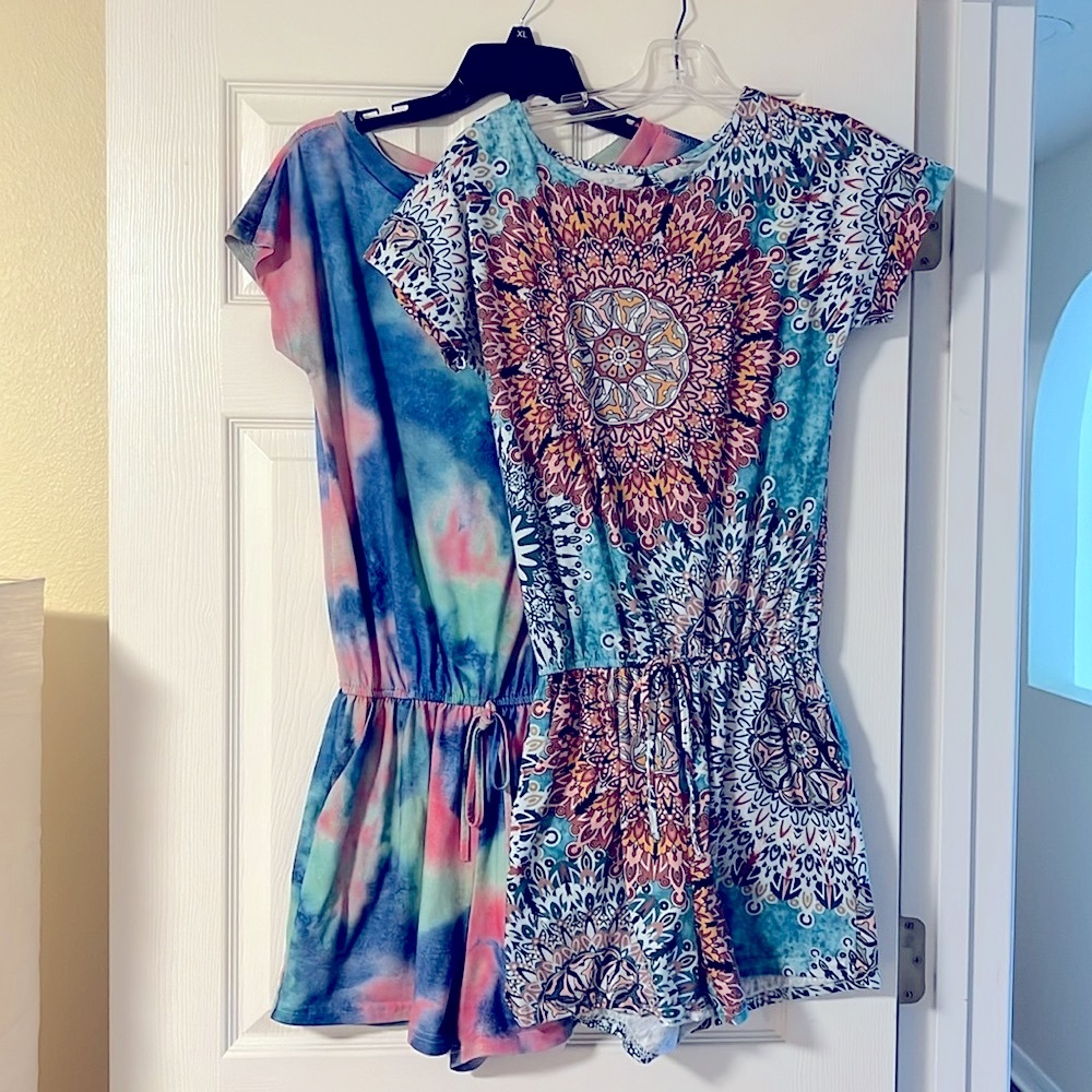 Set of 2 Fun Rompers